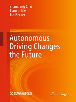 cover image of Autonomous Driving Changes the Future